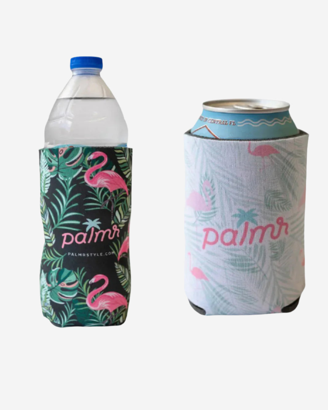Palmr Style Touched By Type One Supporting T1D Koozie Set Palm Tree Resort wear Self-Care