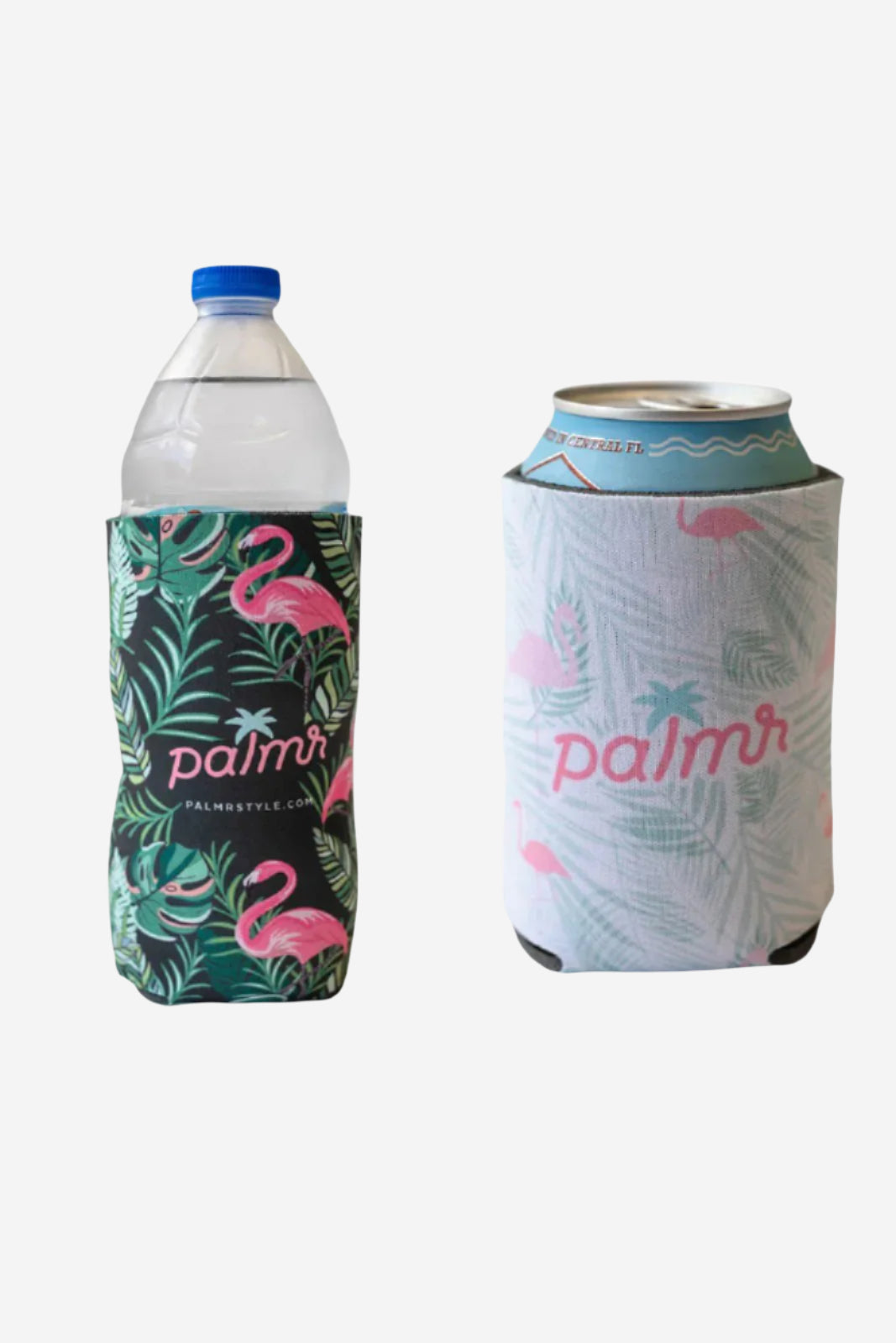 Palmr Style Touched By Type One Supporting T1D Koozie Set Palm Tree Resort wear Self-Care