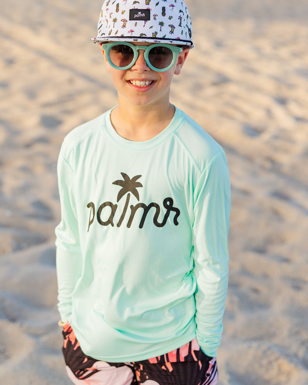 Palmr Style Sunvibe kids mint green