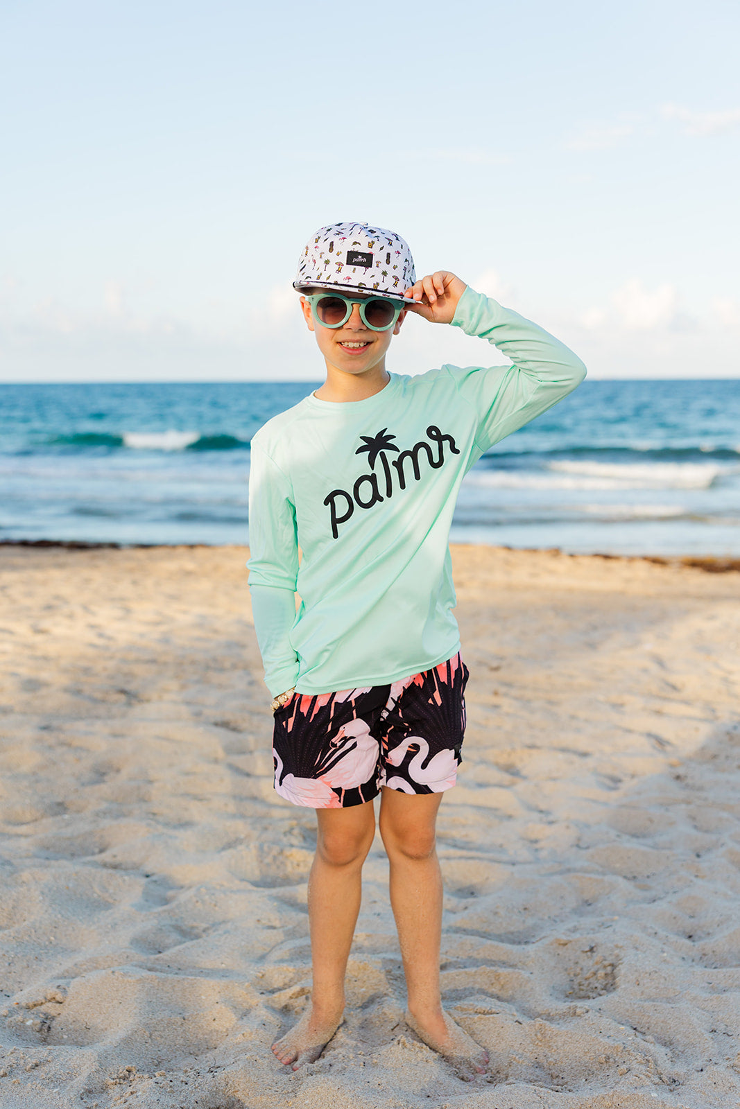 Palmr Style Sunvibe kids mint green
