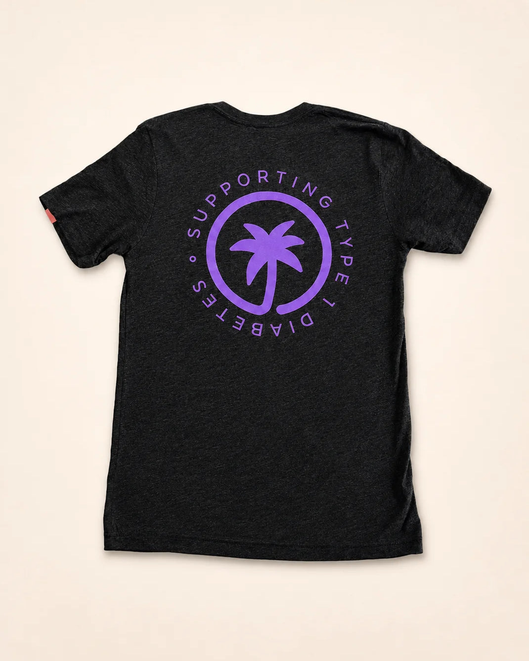 The Support Touched By Type 1 Shirt (Black) — view 3 | Palmr Style