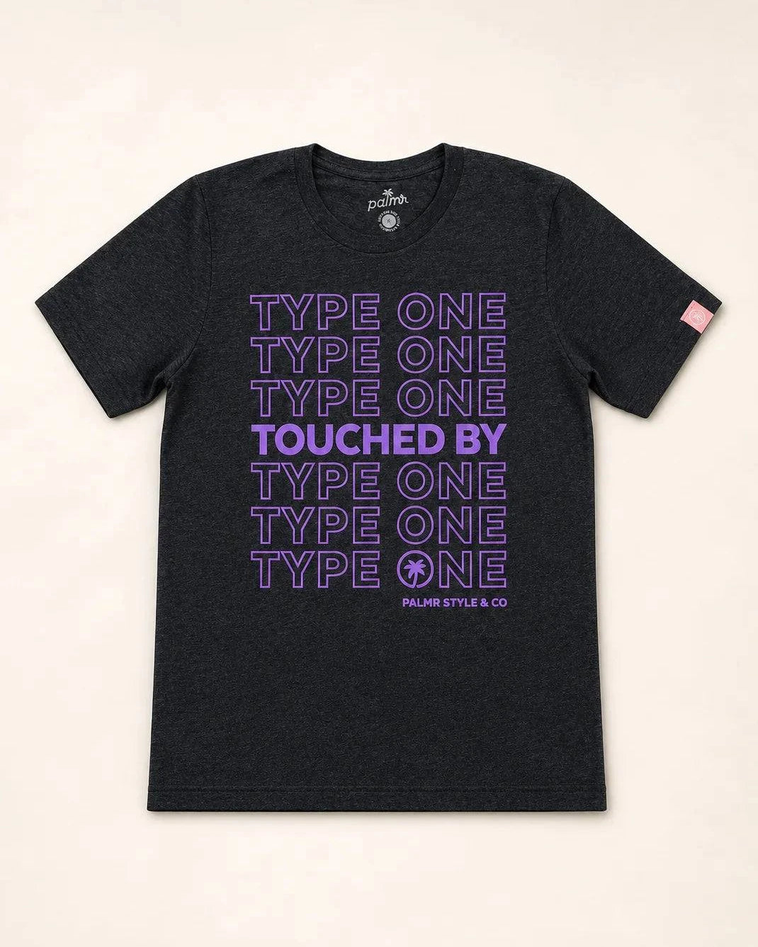 The Support Touched By Type 1 Shirt (Black) — view 4 | Palmr Style