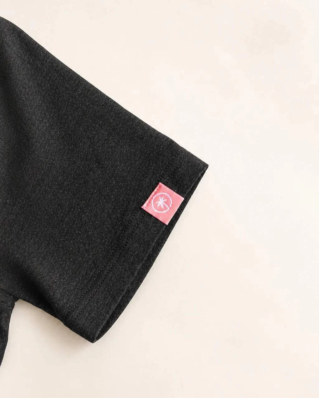 The Support Touched By Type 1 Shirt (Black) — view 2 | Palmr Style