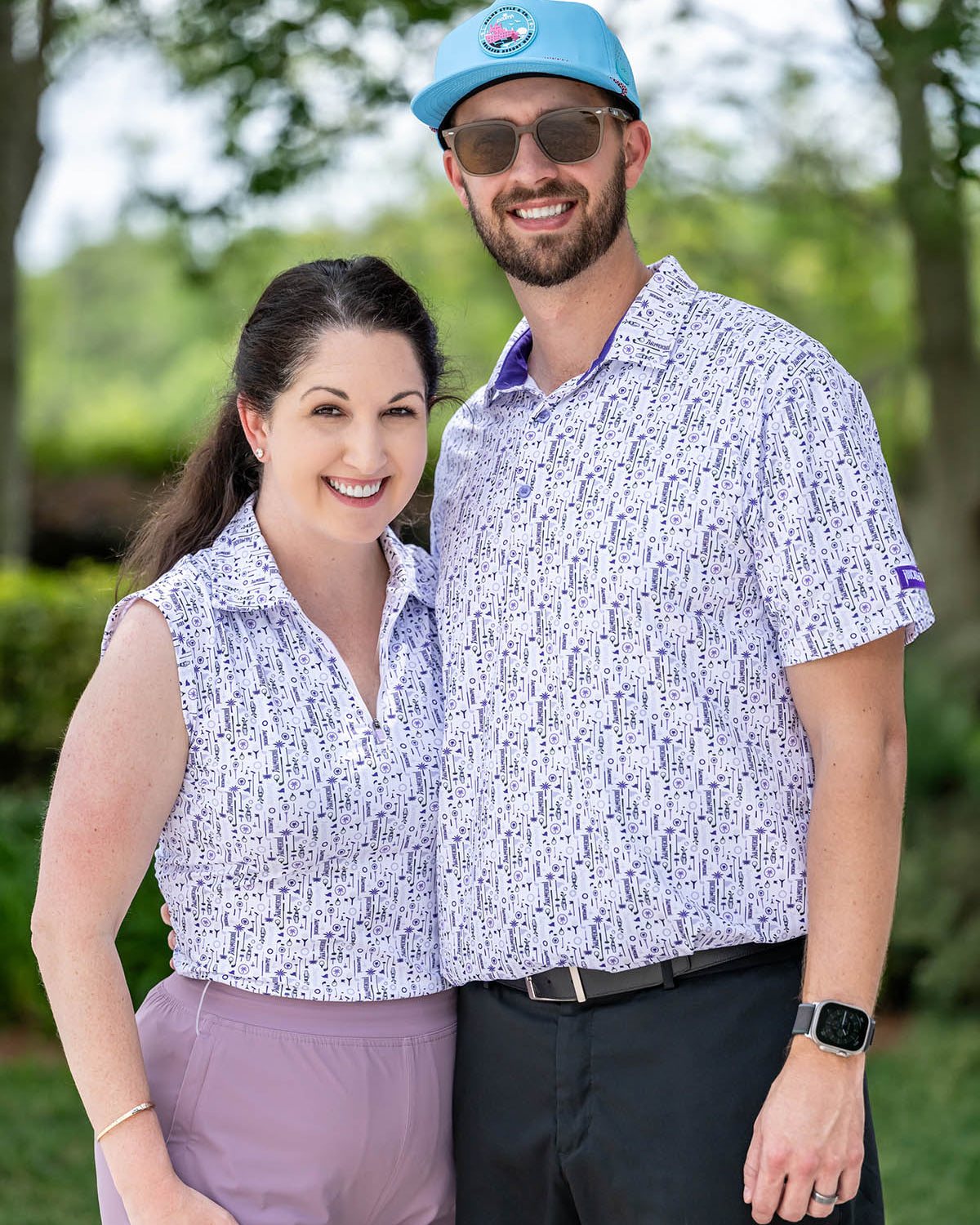 Palmr Style mens Touched By Type 1 Golf Polo T1D