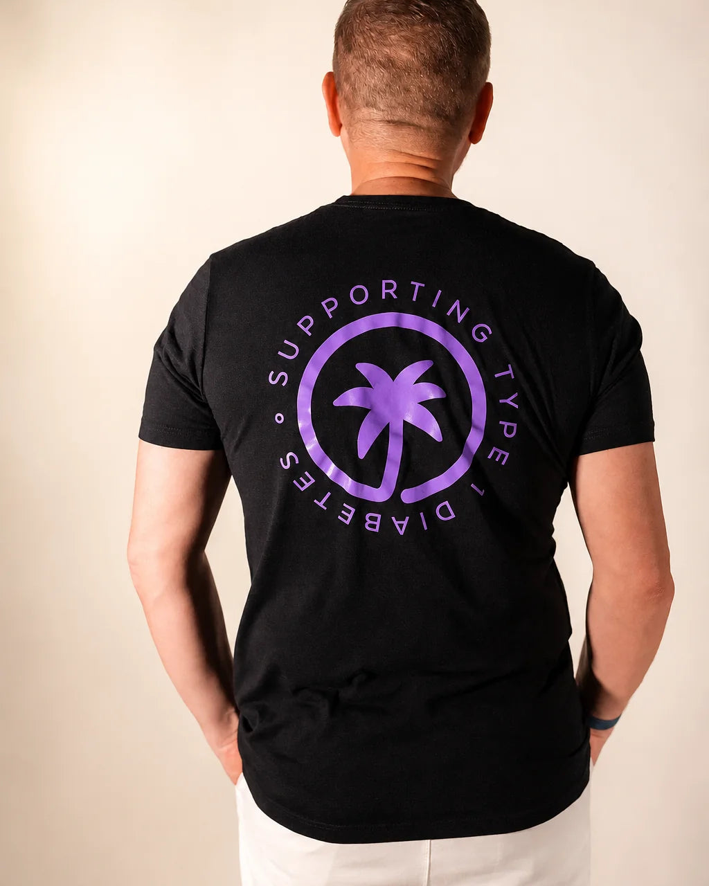 The Support Touched By Type 1 Shirt (Black) — view 7 | Palmr Style