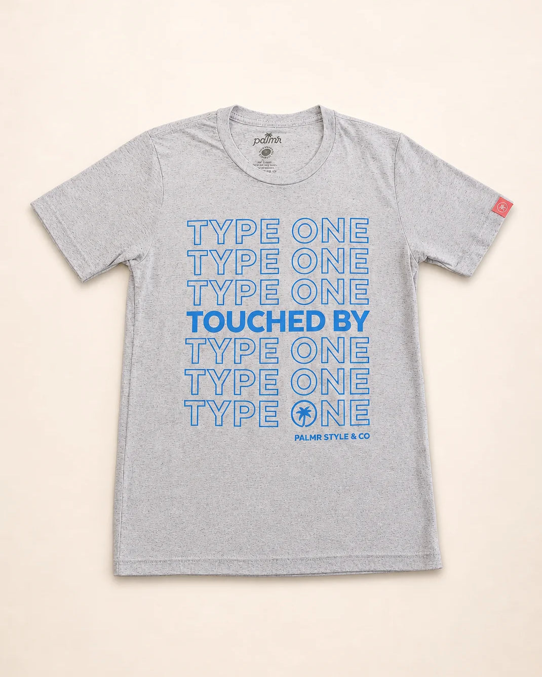 The Support Touched By Type 1 Shirt (White) — view 7 | Palmr Style