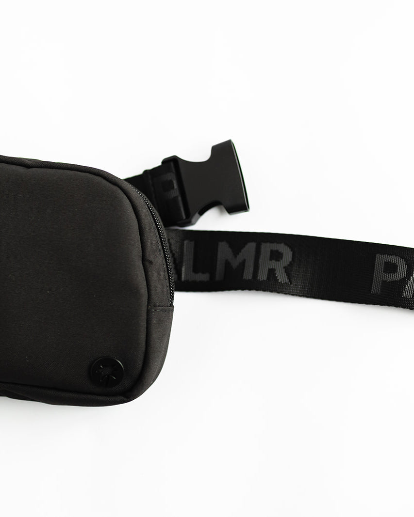 Palmr Style Black Belt Bag T1D Insulin Pump Bag Resort Wear Self-Care