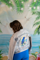 Palmr Style Womens Marta Jean denim jacket cuban tropical havana Resort Wear Self-care