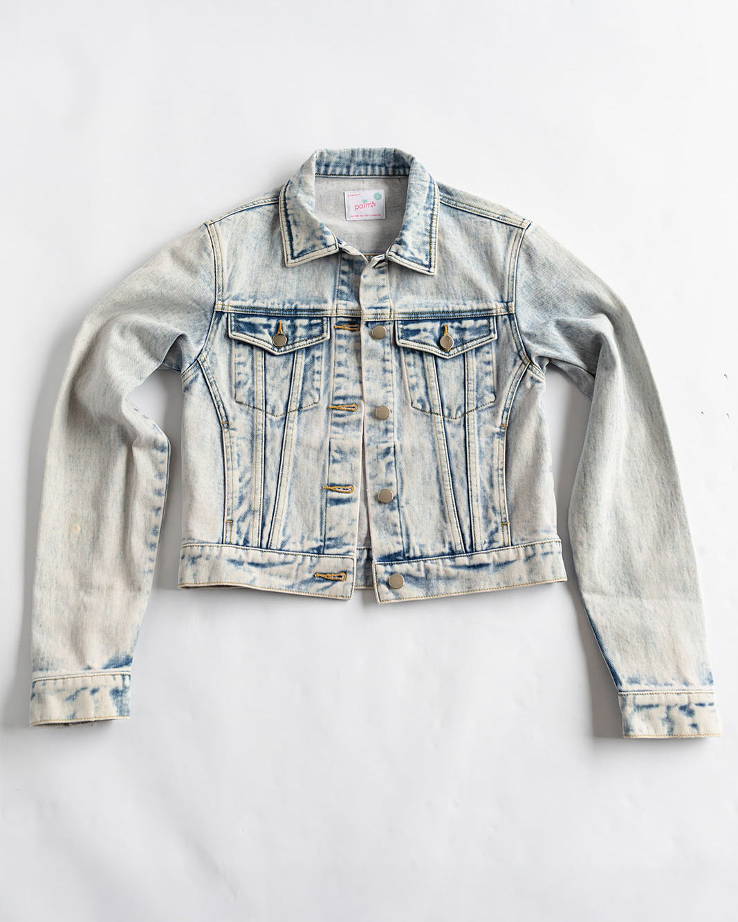 Palmr Style Womens Marta Jean denim jacket cuban tropical havana Resort Wear Self-care