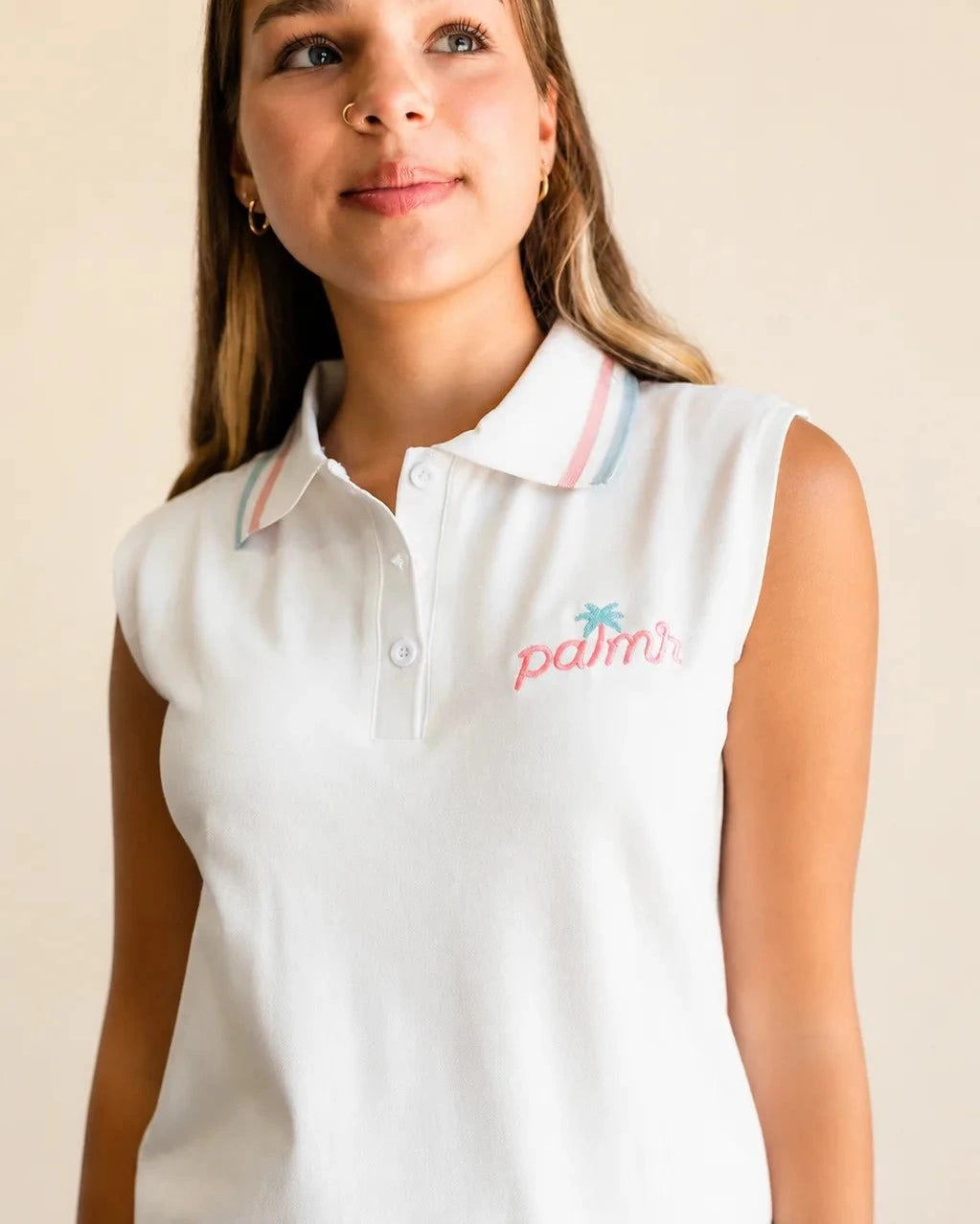 The Match Point Collared Tennis Dress — view 2 | Palmr Style