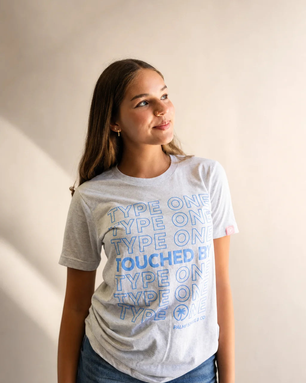 The Support Touched By Type 1 Shirt (White) — view 10 | Palmr Style