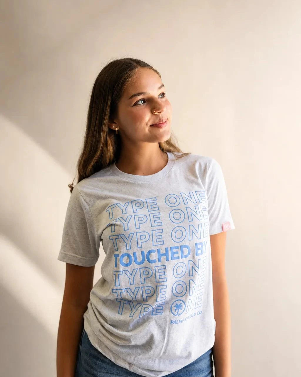 The Support Touched By Type 1 Shirt (White) — view 10 | Palmr Style