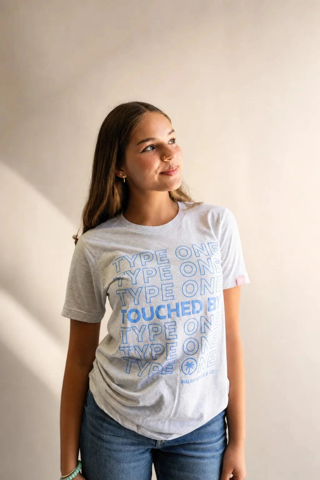 The Support Touched By Type 1 Shirt (White) — view 10 | Palmr Style