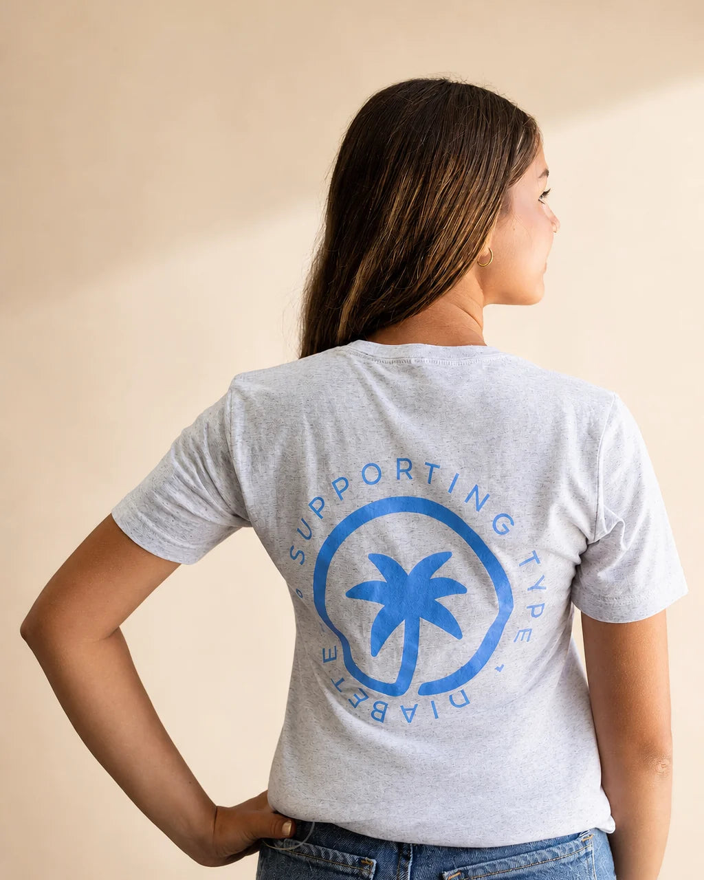 The Support Touched By Type 1 Shirt (White) — view 9 | Palmr Style
