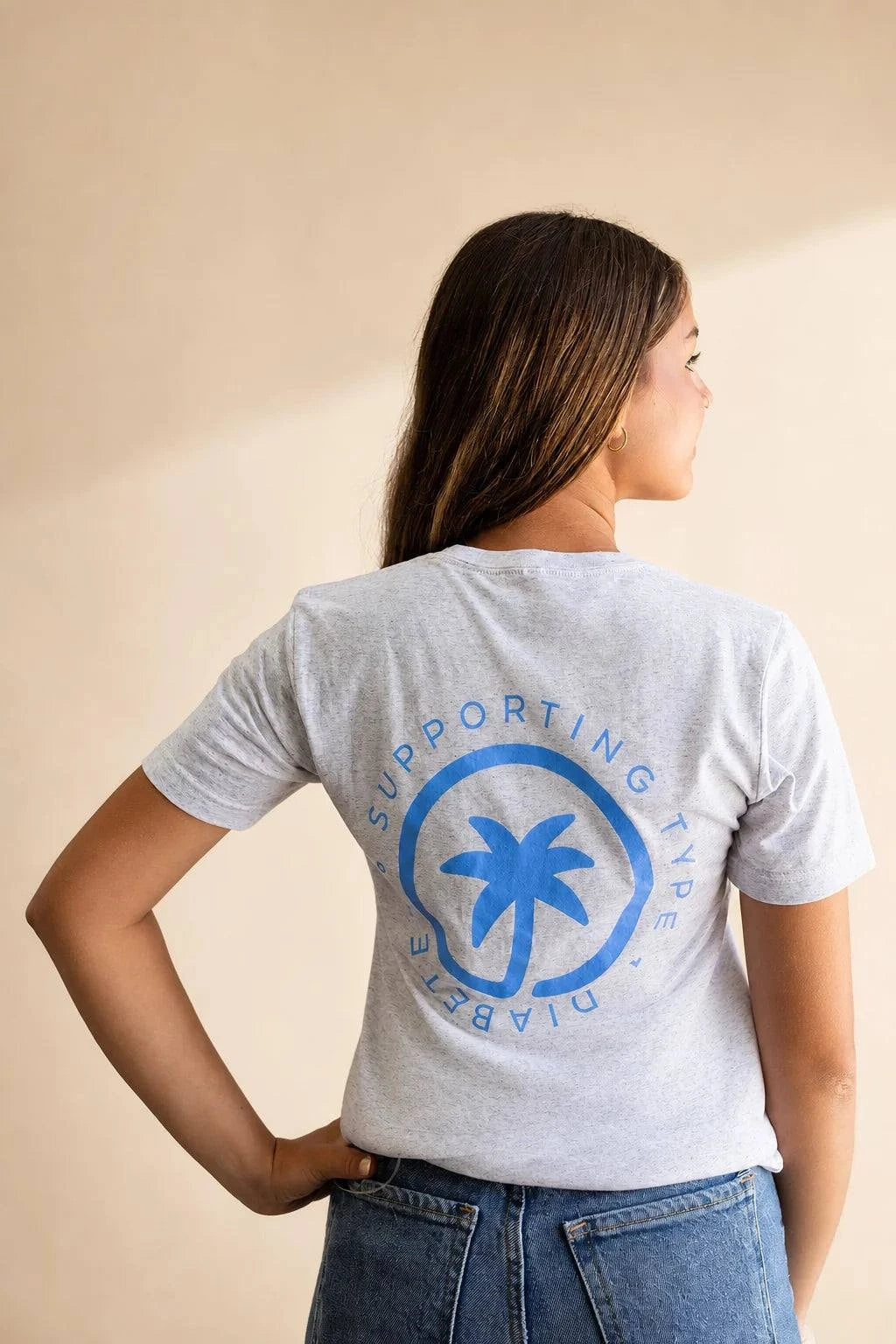 The Support Touched By Type 1 Shirt (White) — view 9 | Palmr Style