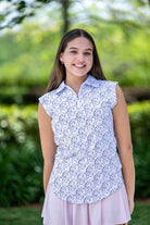 Palmr Style Womens Touched By Type 1 Golf Polo T1D