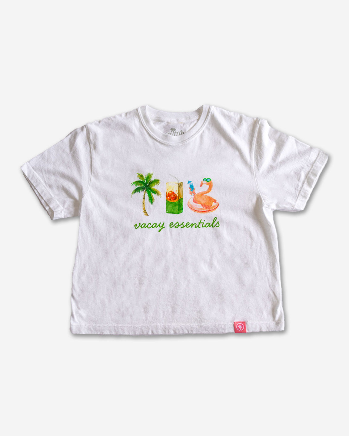 Palmr Style Womens Vacay Essentials Boxy Tee Palm Tree Resort Wear Selfcare T1D