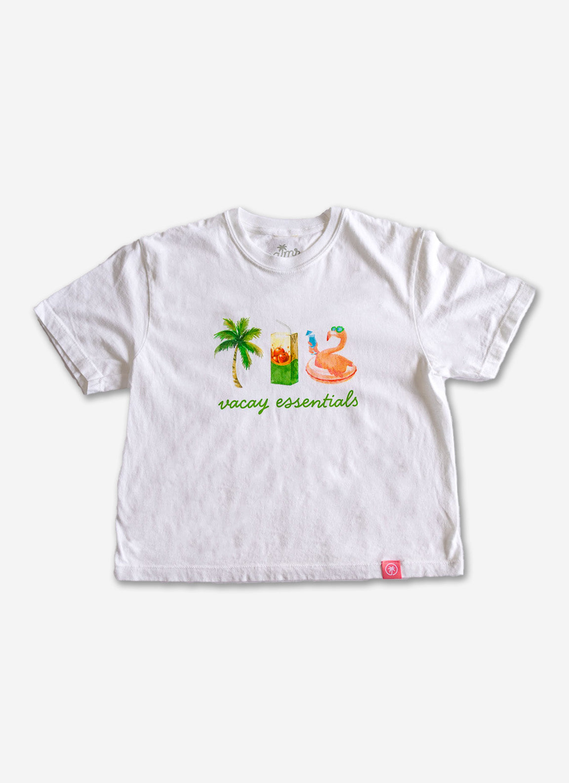 Palmr Style Womens Vacay Essentials Boxy Tee Palm Tree Resort Wear Selfcare T1D