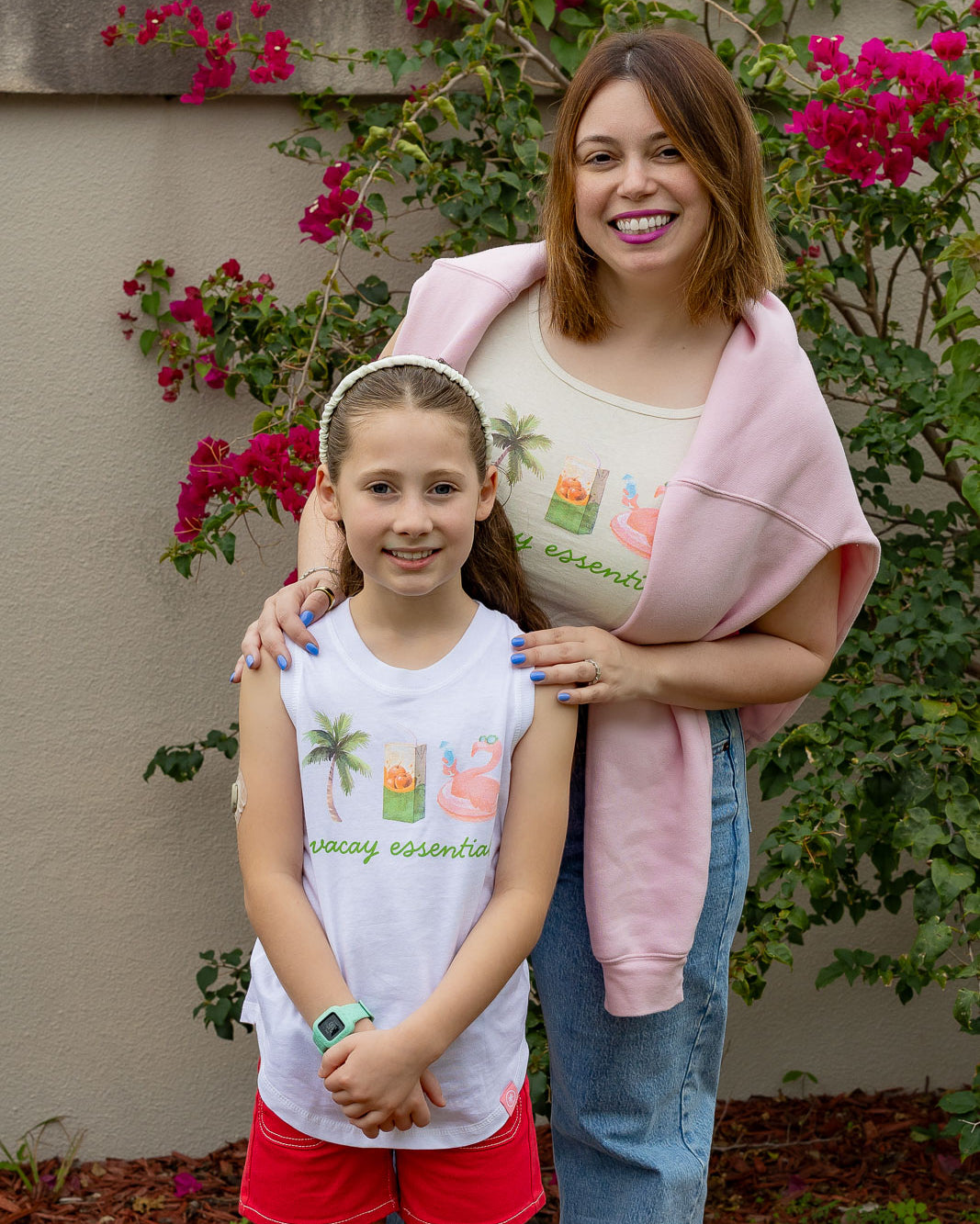 Palmr Style Womens Vacay Essentials Crop Tank Palm Tree Resort Wear Selfcare T1D