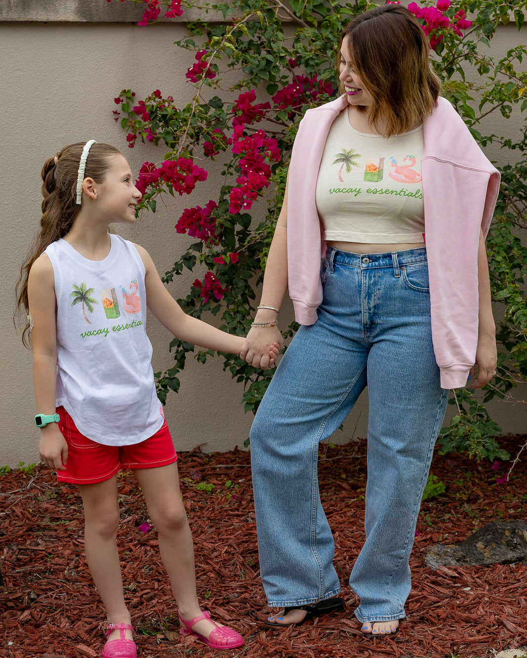 Palmr Style Girls Vacay Essentials Tank Palm Tree Resort Wear Selfcare T1D