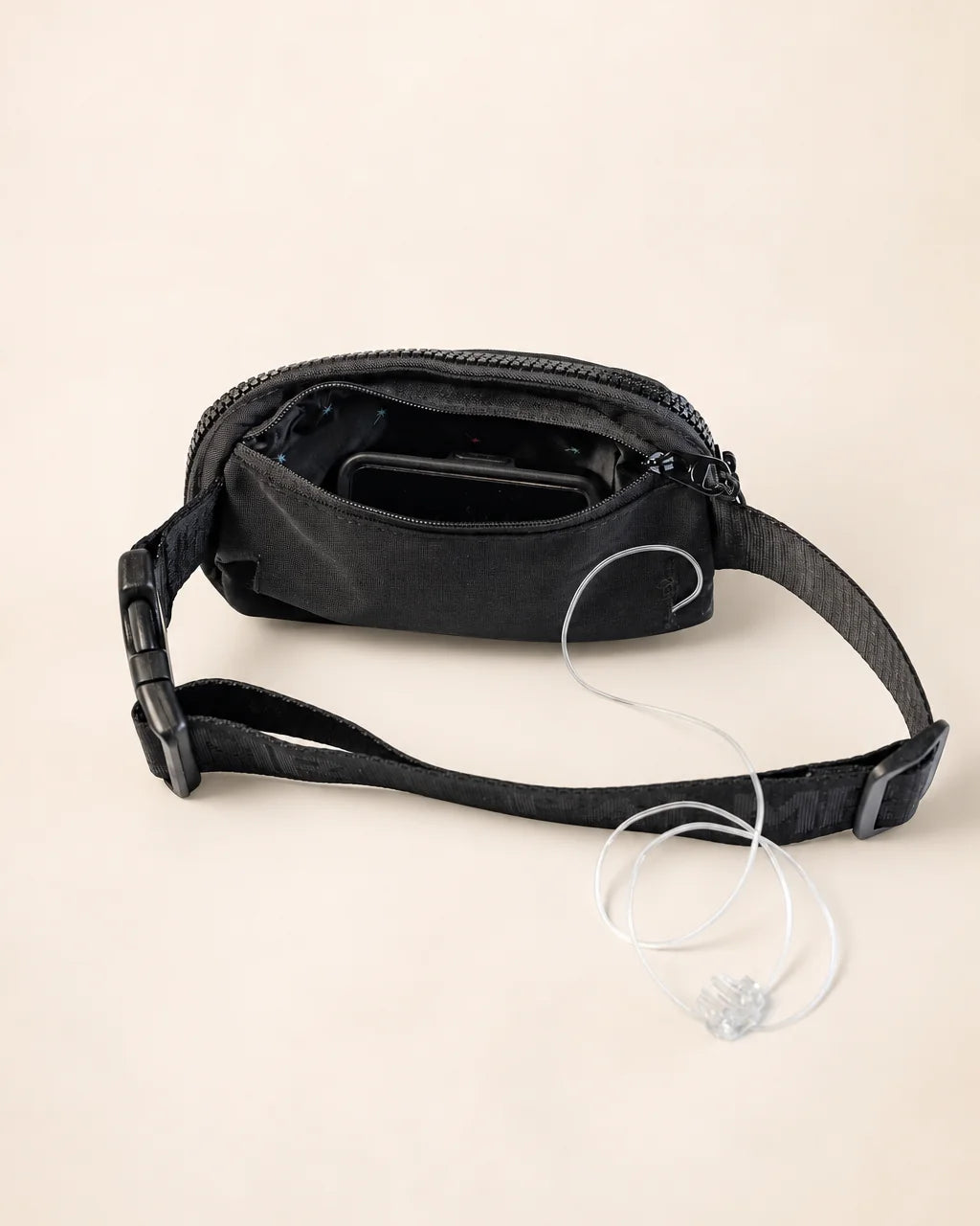 The Resilient Belt Bag Mini (Black) — view 5 | Palmr Style