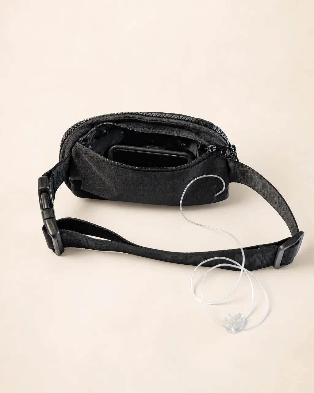 The Resilient Belt Bag Mini (Black) — view 5 | Palmr Style