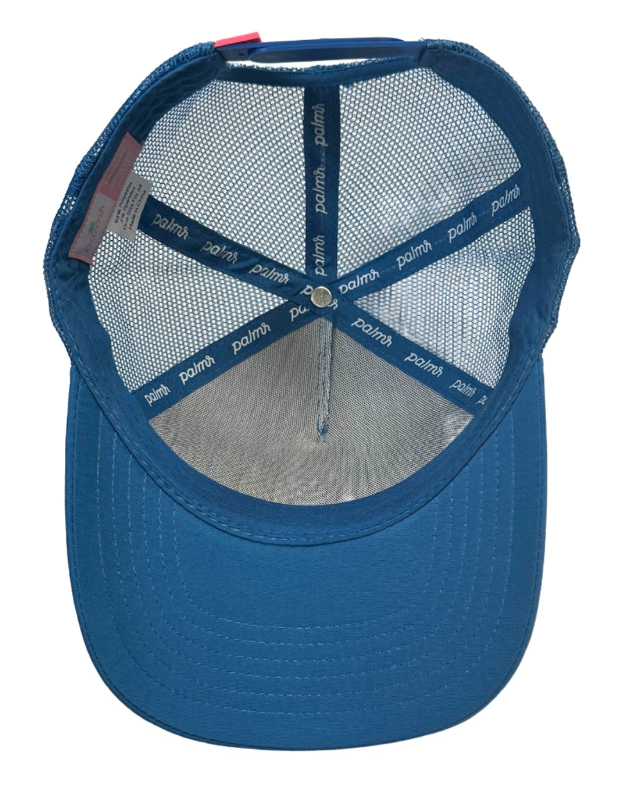 Palmr Style T1D Blue Trucker Hat Resort Wear Self-Care