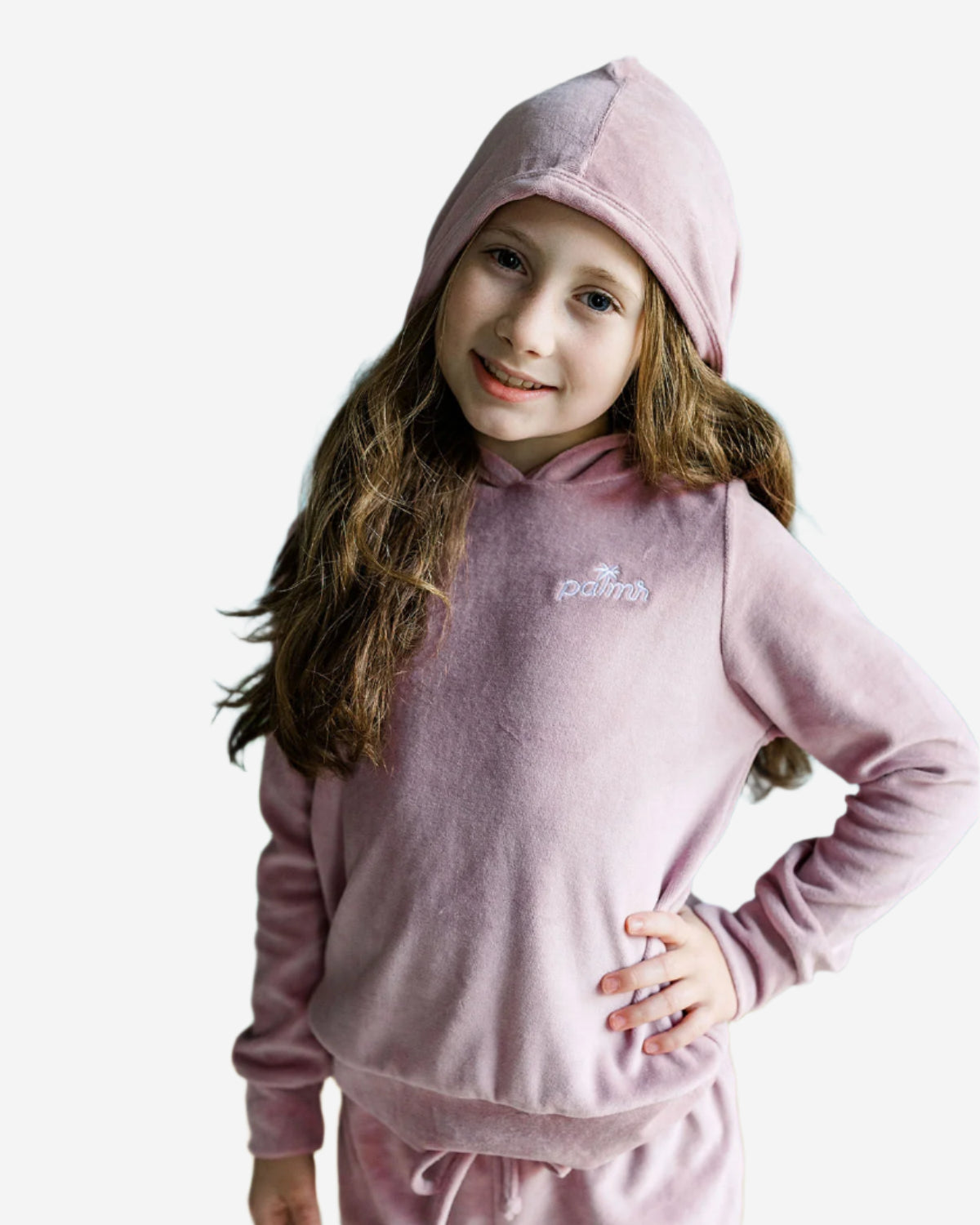 Palmr Style girls cotton candy cozy set Palm Tree Resort Wear Selfcare