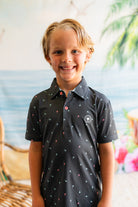 Palmr Style Kids Palm Icon Night Black Palm Tree Resort Wear Self-care T1D