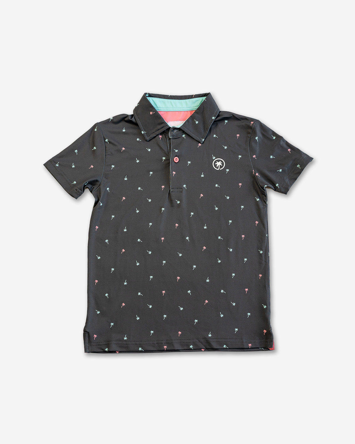 Palmr Style Kids Palm Icon Night Black Palm Tree Resort Wear Self-care T1D