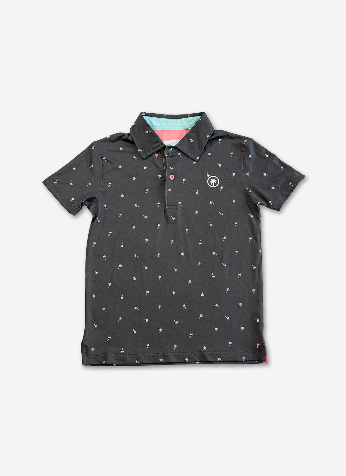 Palmr Style Kids Palm Icon Night Black Palm Tree Resort Wear Self-care T1D