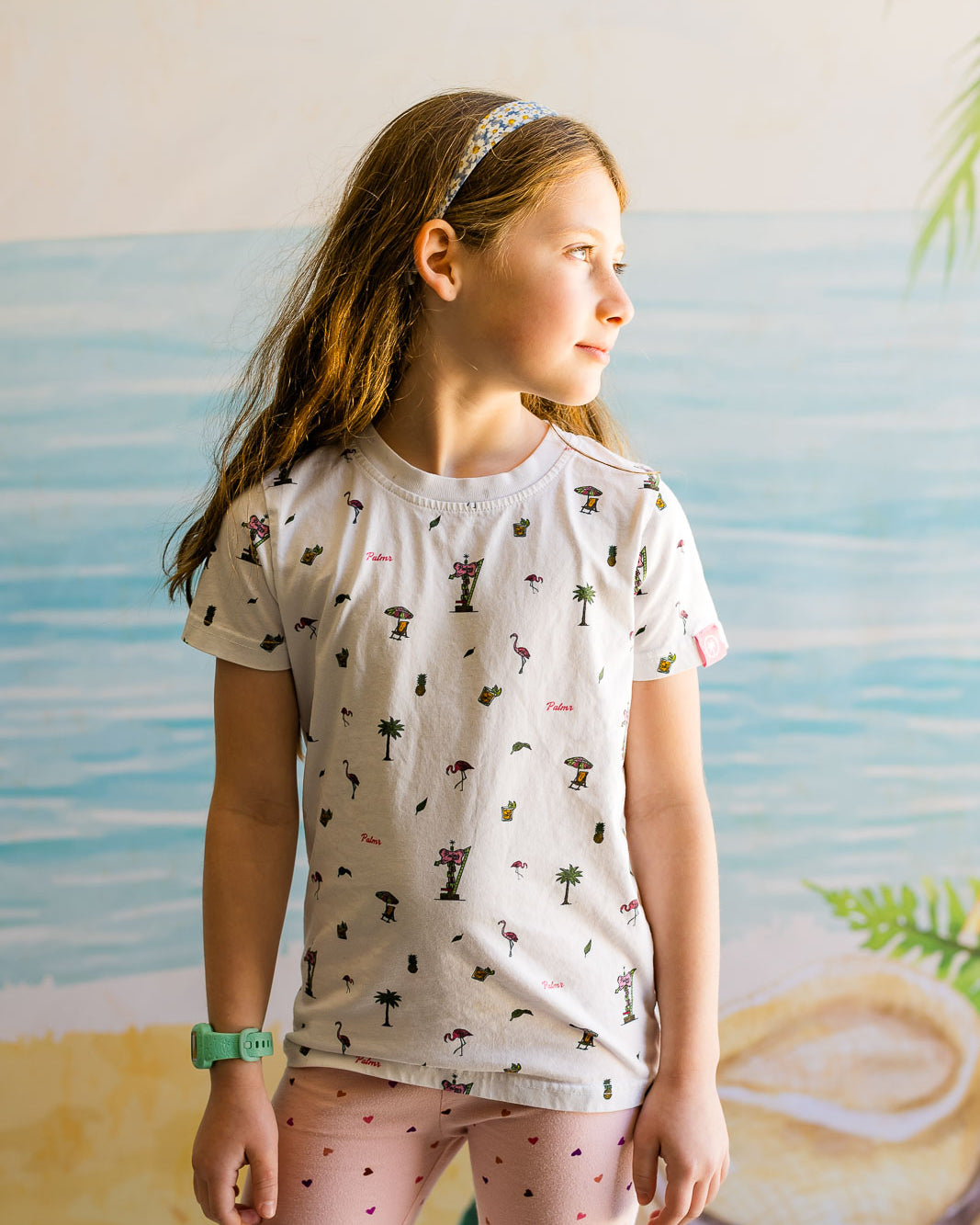 Palmr Style kids PalmrBay tshirt palm tree resort wear selfcare