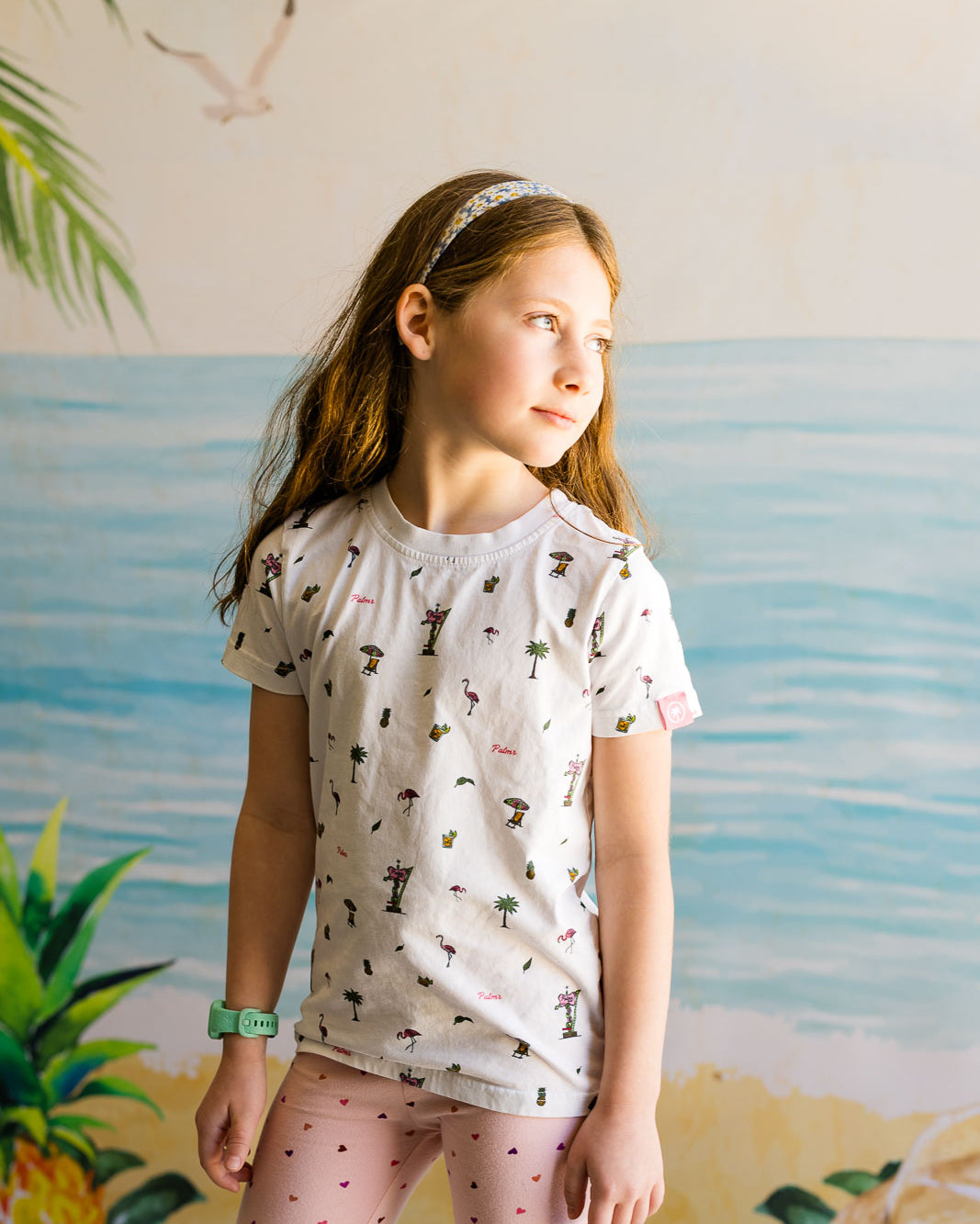 Palmr Style kids PalmrBay tshirt palm tree resort wear selfcare