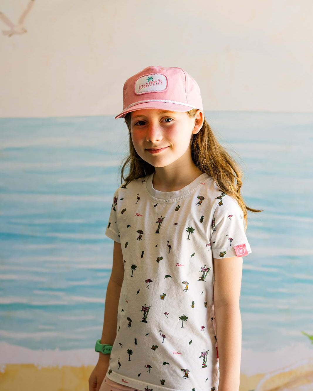 Palmr Style kids PalmrBay tshirt palm tree resort wear selfcare