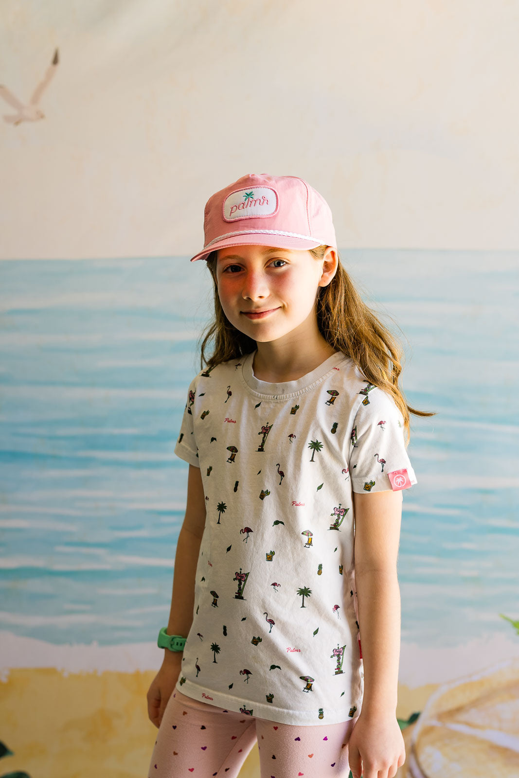 Palmr Style kids PalmrBay tshirt palm tree resort wear selfcare