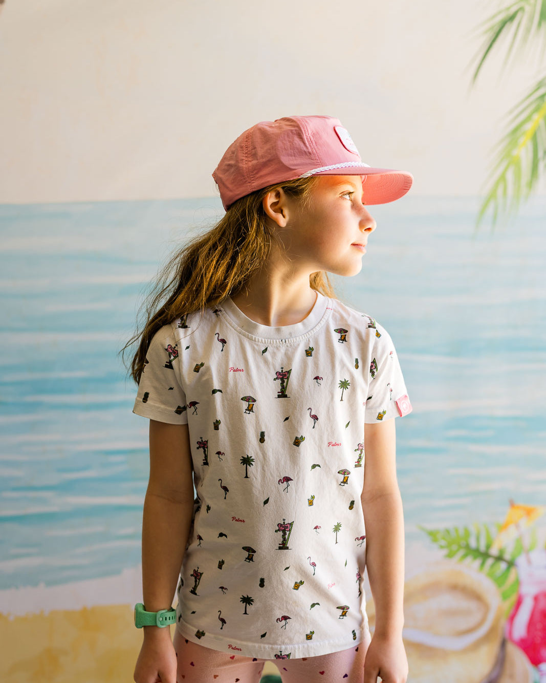 Palmr Style kids PalmrBay tshirt palm tree resort wear selfcare