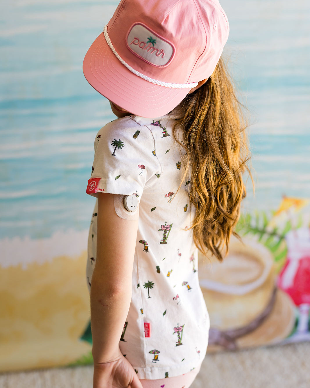 Palmr Style kids PalmrBay tshirt palm tree resort wear selfcare