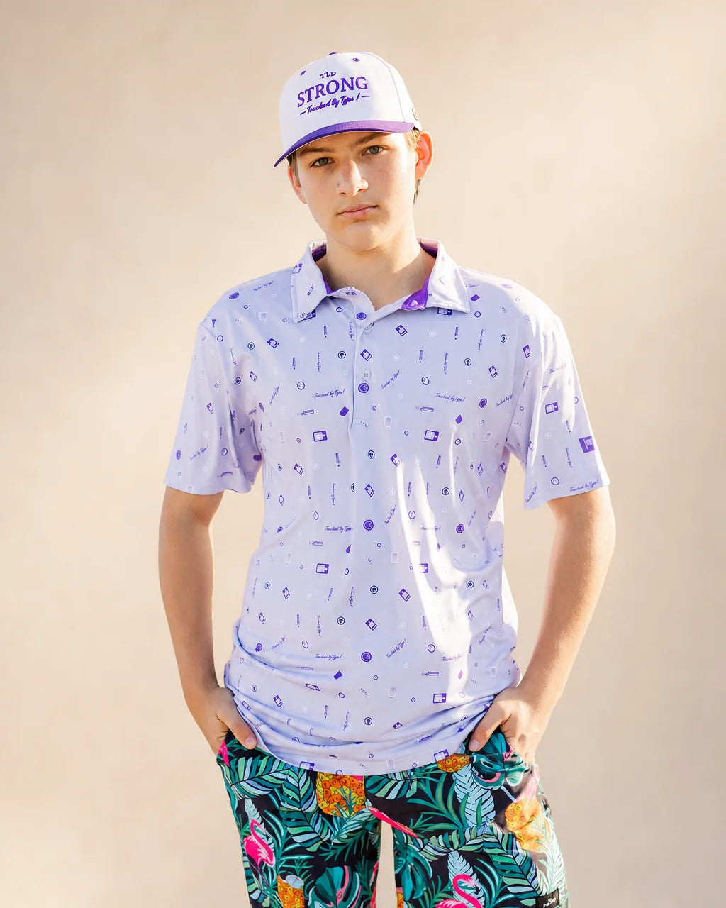 The Type One Vibes Polo — view 5 | Palmr Style