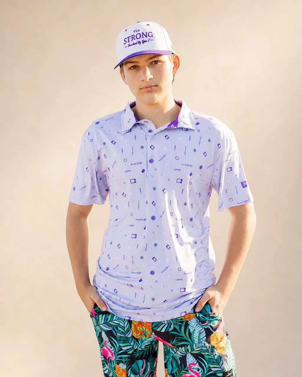 The Type One Vibes Polo — view 5 | Palmr Style