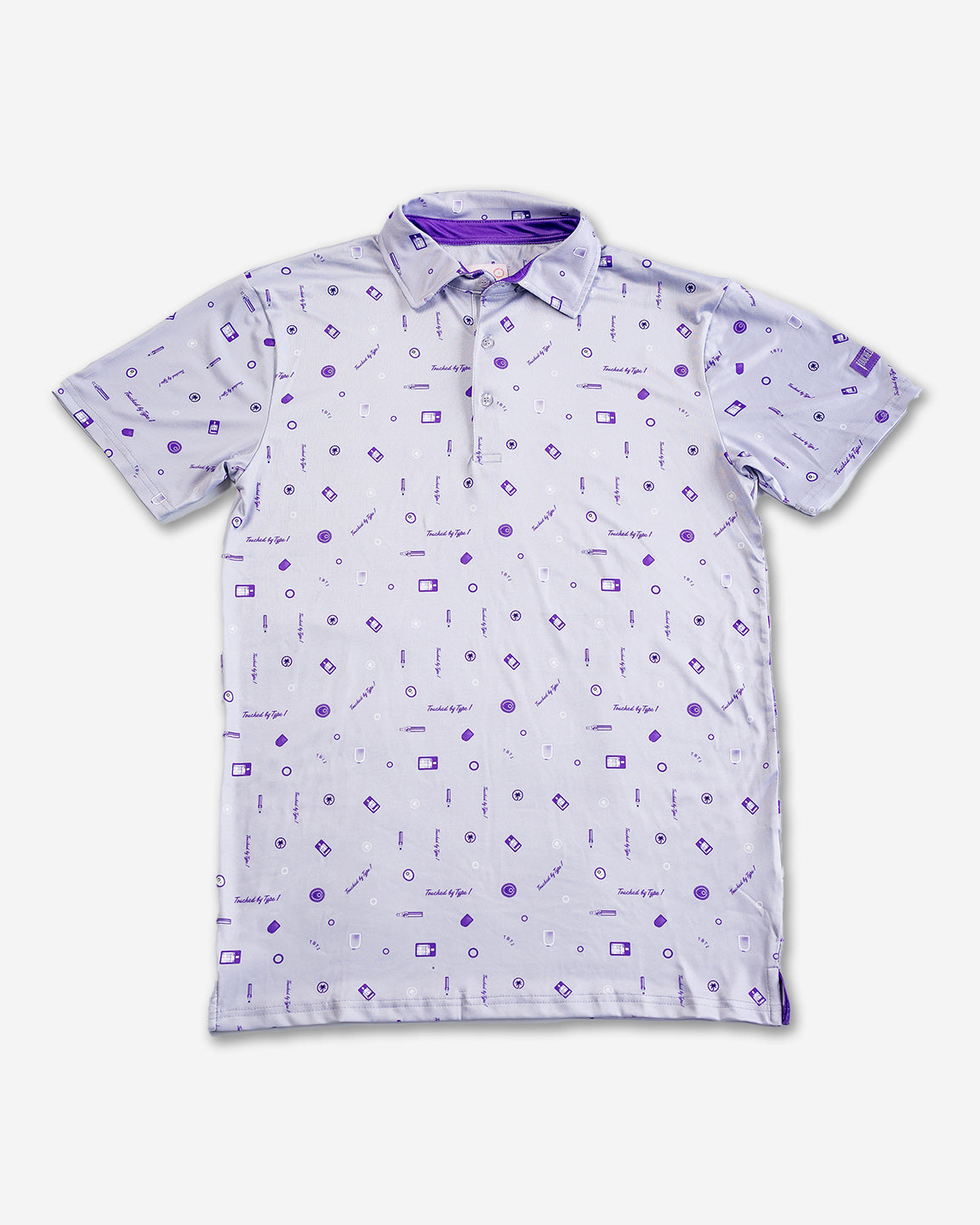 Palmr Style mens Touched By Type 1 Type One Vibe Polo T1D