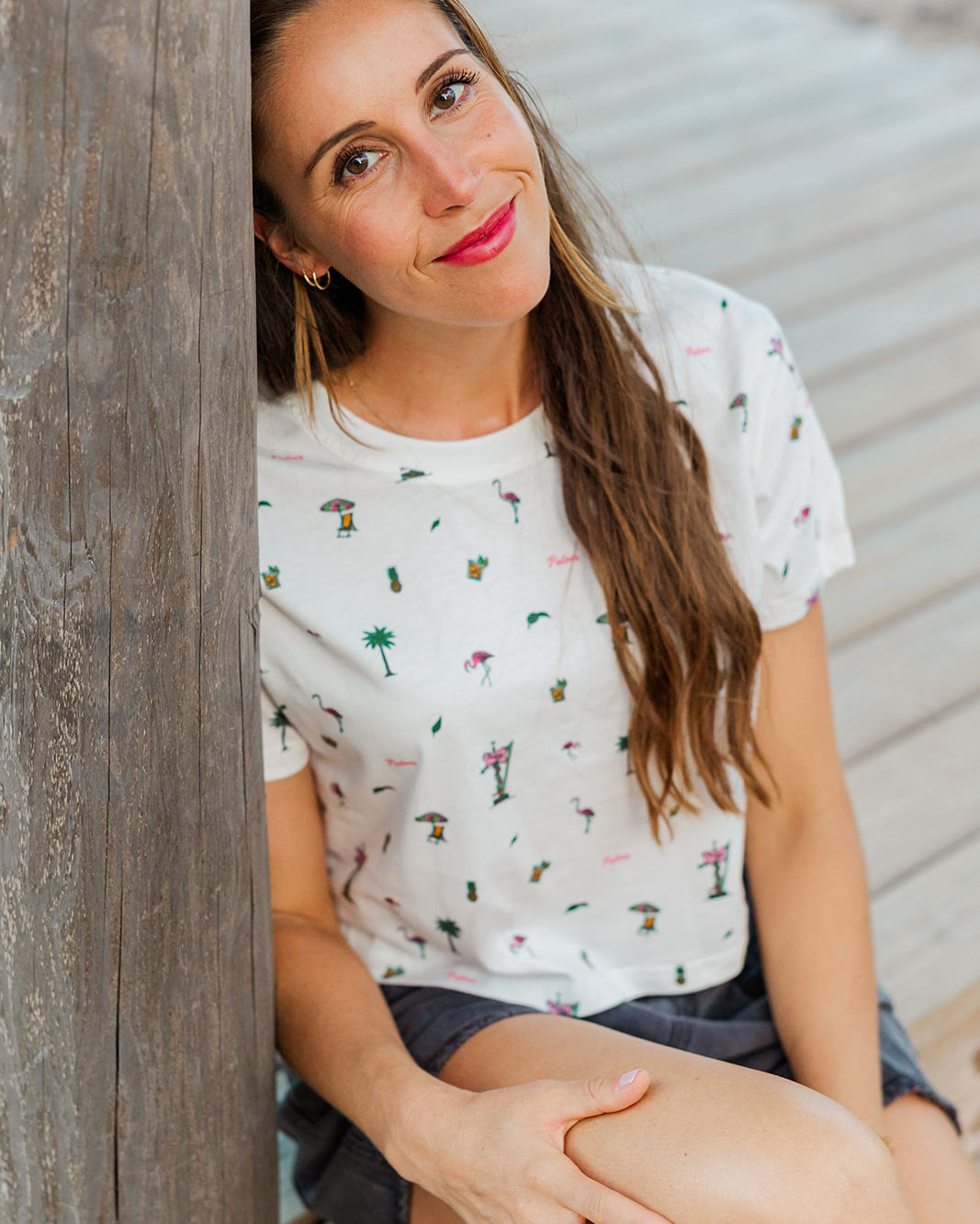 Palmr Style kids PalmrBay tshirt palm tree resort wear selfcare