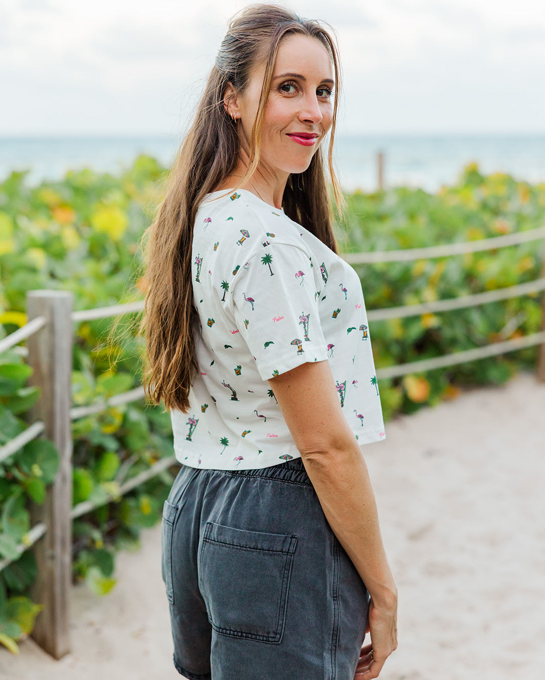 Palmr Style kids PalmrBay tshirt palm tree resort wear selfcare