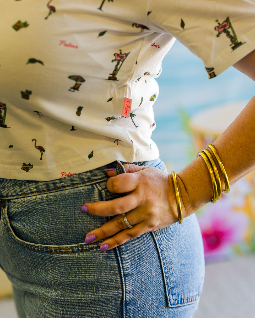 Palmr Style kids PalmrBay tshirt palm tree resort wear selfcare