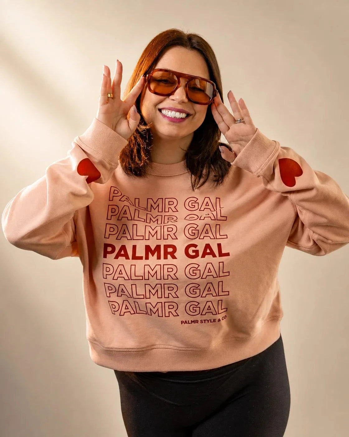 The Palmr Gal Sweatshirt: women's outerwear | Palmr Style