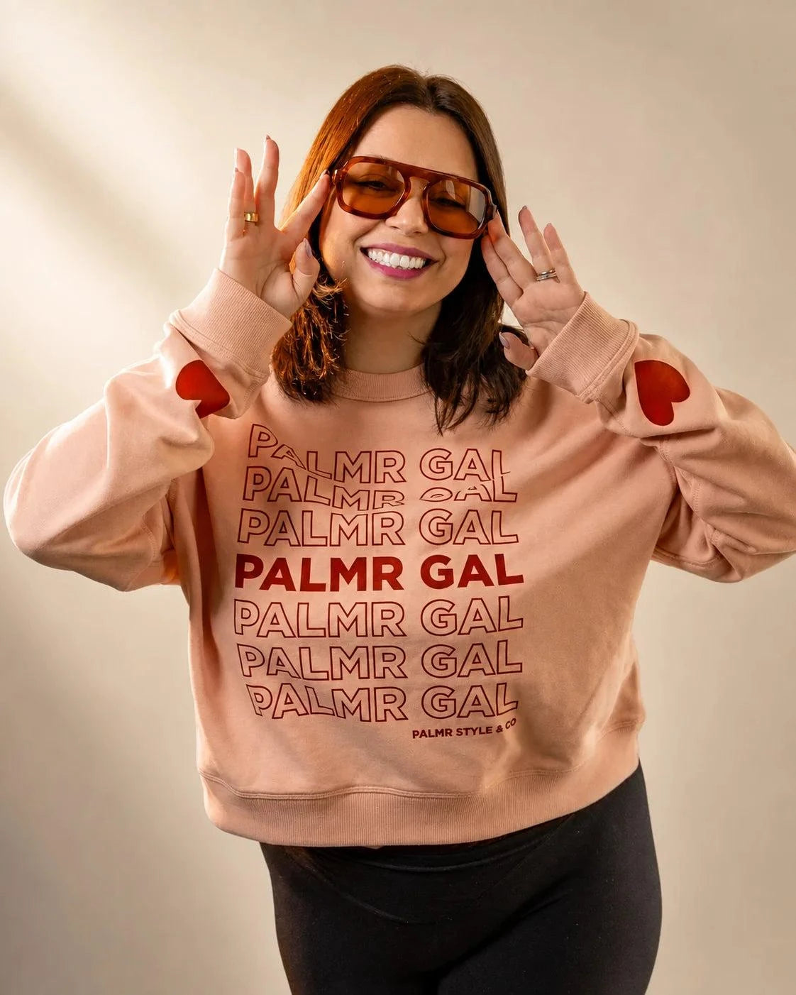 The Palmr Gal Sweatshirt: women's outerwear | Palmr Style