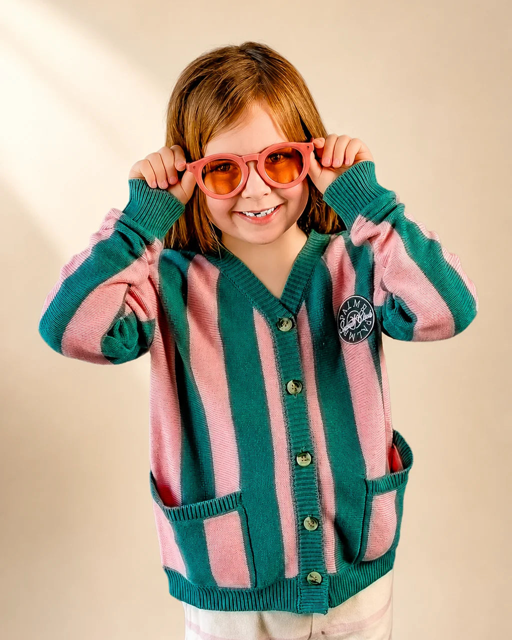The Palm of My Heart Girl Cardigan — view 6 | Palmr Style