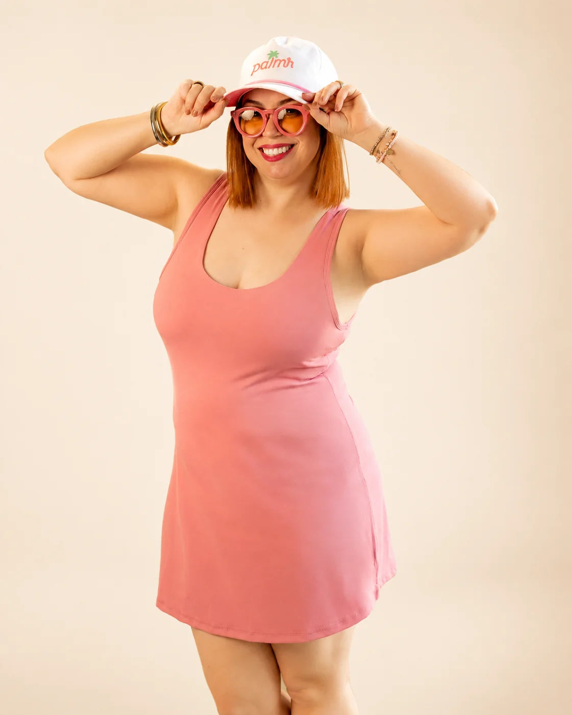 The Ace Dress - Pink — view 10 | Palmr Style