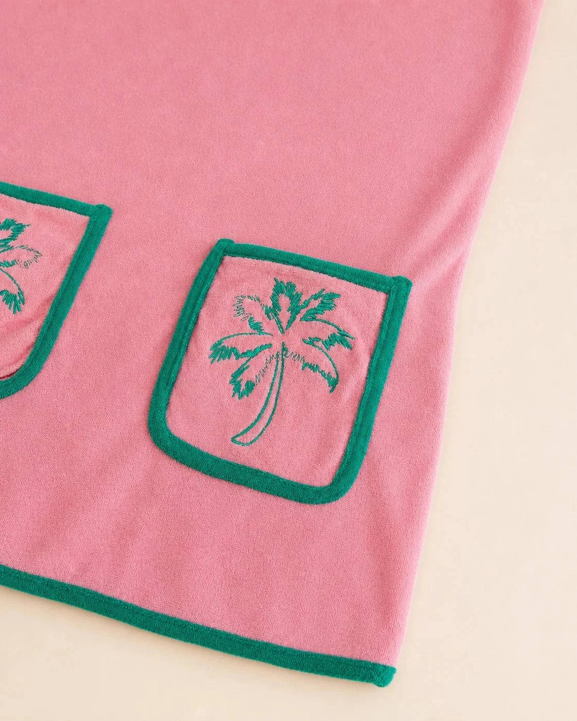 Pocketful of Palms Girl's Dress — view 4 | Palmr Style