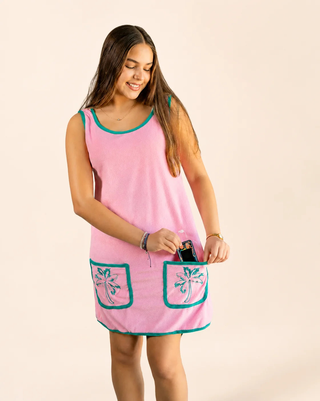 Pocketful of Palms Women's Dress — view 9 | Palmr Style