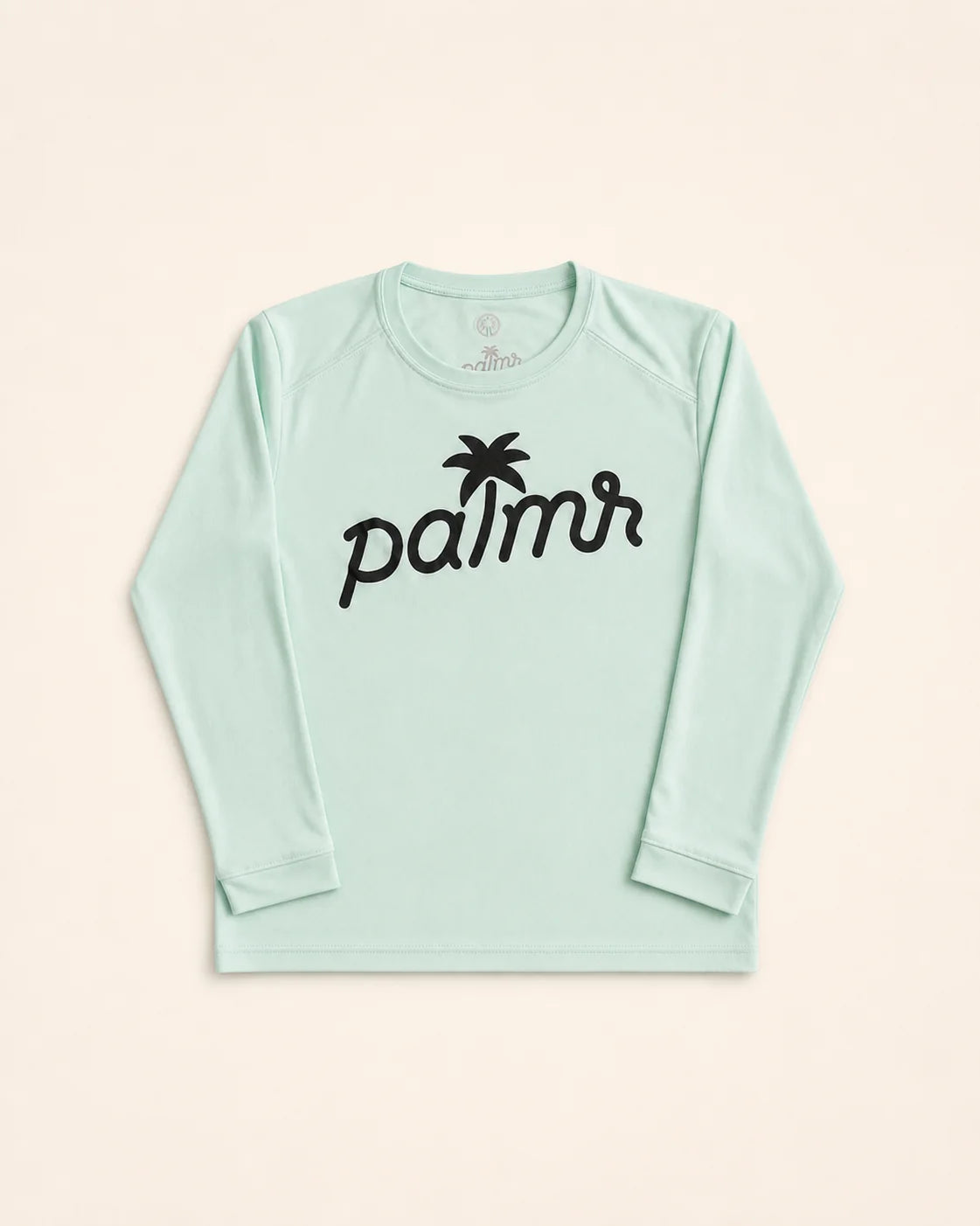 The Palmr SunVibe Kids Shirt - Mint Green — view 2 | Palmr Style